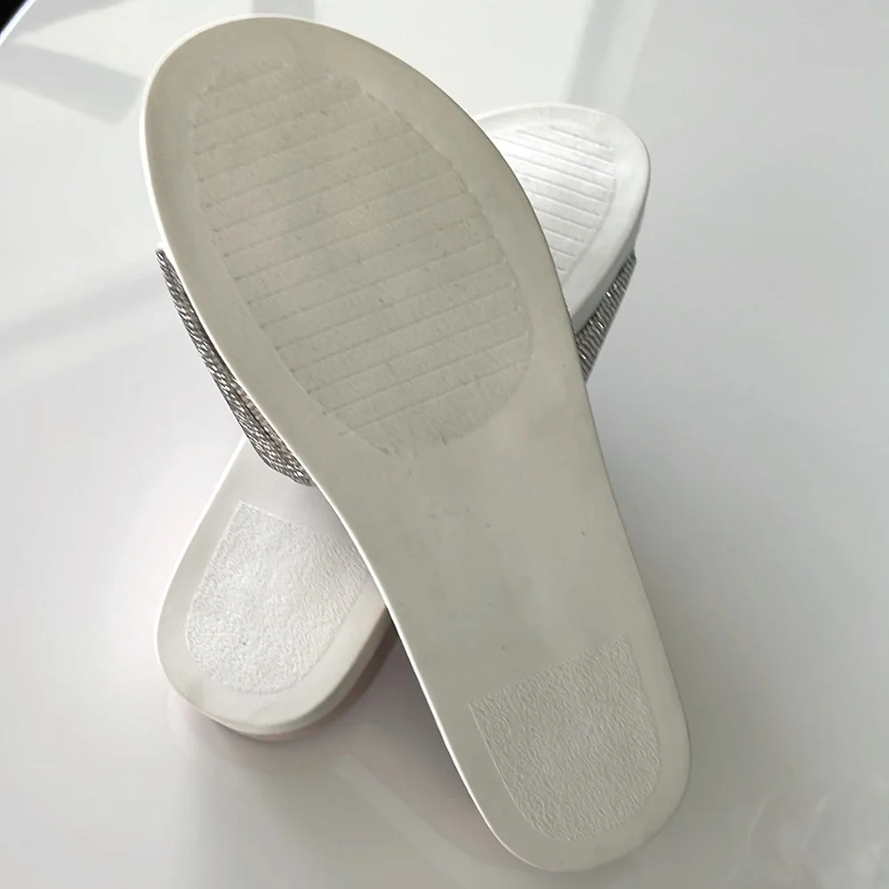 Steven Madden Rhinestone Slide Sandal - Picture 3 of 6
